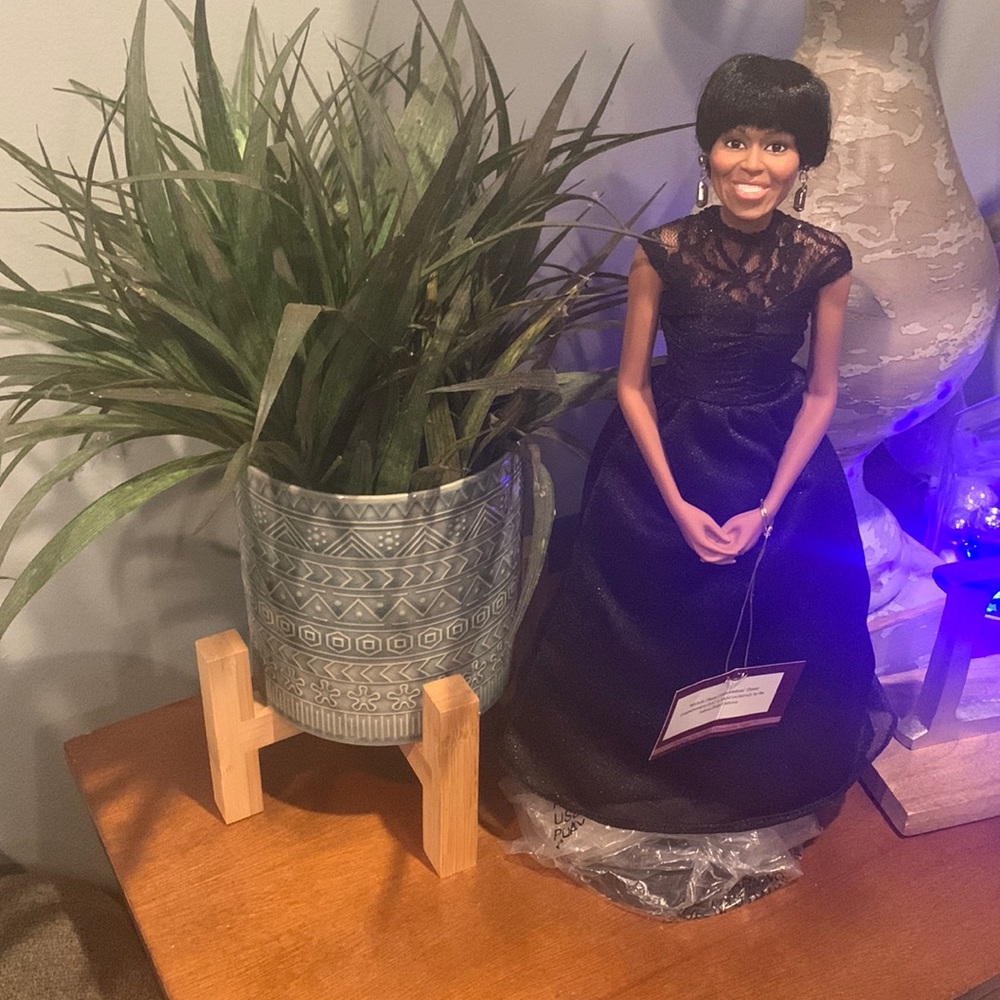 Michelle Obama porcelain doll from The Correspondents Dinner 2013